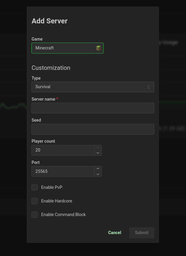 PlayhubMiecraftServer